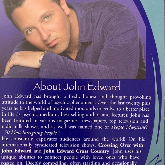 John Edward dvd series with bonus books & cds - Picture 5 of 7